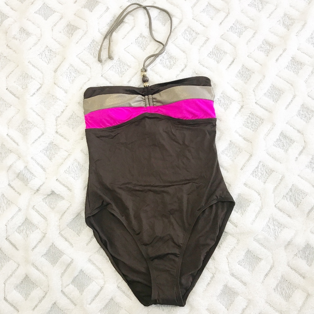 Old Navy Brown Swimsuit (NWOT)
